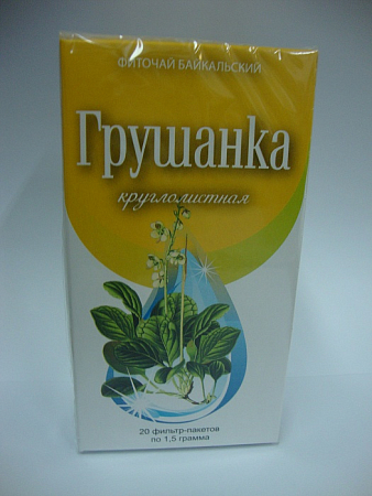 БАД Грушанка трава 20 ф/п*1,5 гр ООО Шалфей