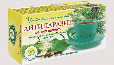Гельминтам (глистам) и паразитам -стоп (Антипаразит) ф/п 20*1.75 гр ИП Гордеев