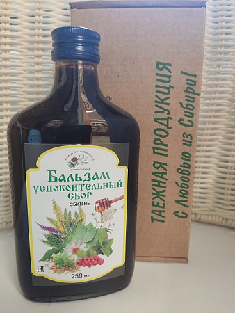 Бальзам пихтово-кедровый Успокоительный сбор 250 мл Таежная продукция