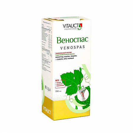 БАД Веноспас 350 мл Витаукт