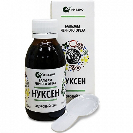 Нуксен бальзам черного ореха Здоровый сон 100 мл Фитэко